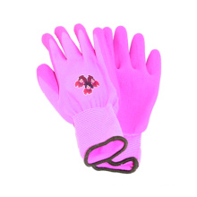 13G Nylon / Polyster Printing Liner Handschuh mit Latex beschichtet